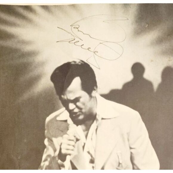 1975 Conway Twitty SIGNED Tour Booklet Mickey Gilley 4 Autographs w/ Poster DWR5 - Picture 3 of 9